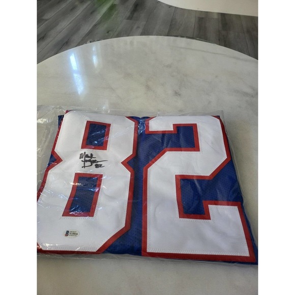 Mark Ingram Autographed/Signed Jersey Beckett COA New York Giants - Picture 7 of 7